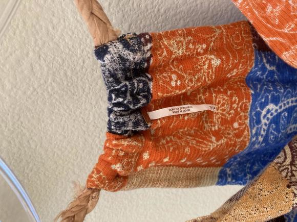 Free People Laila Multicolor Knit Crop - Picture 3 of 4